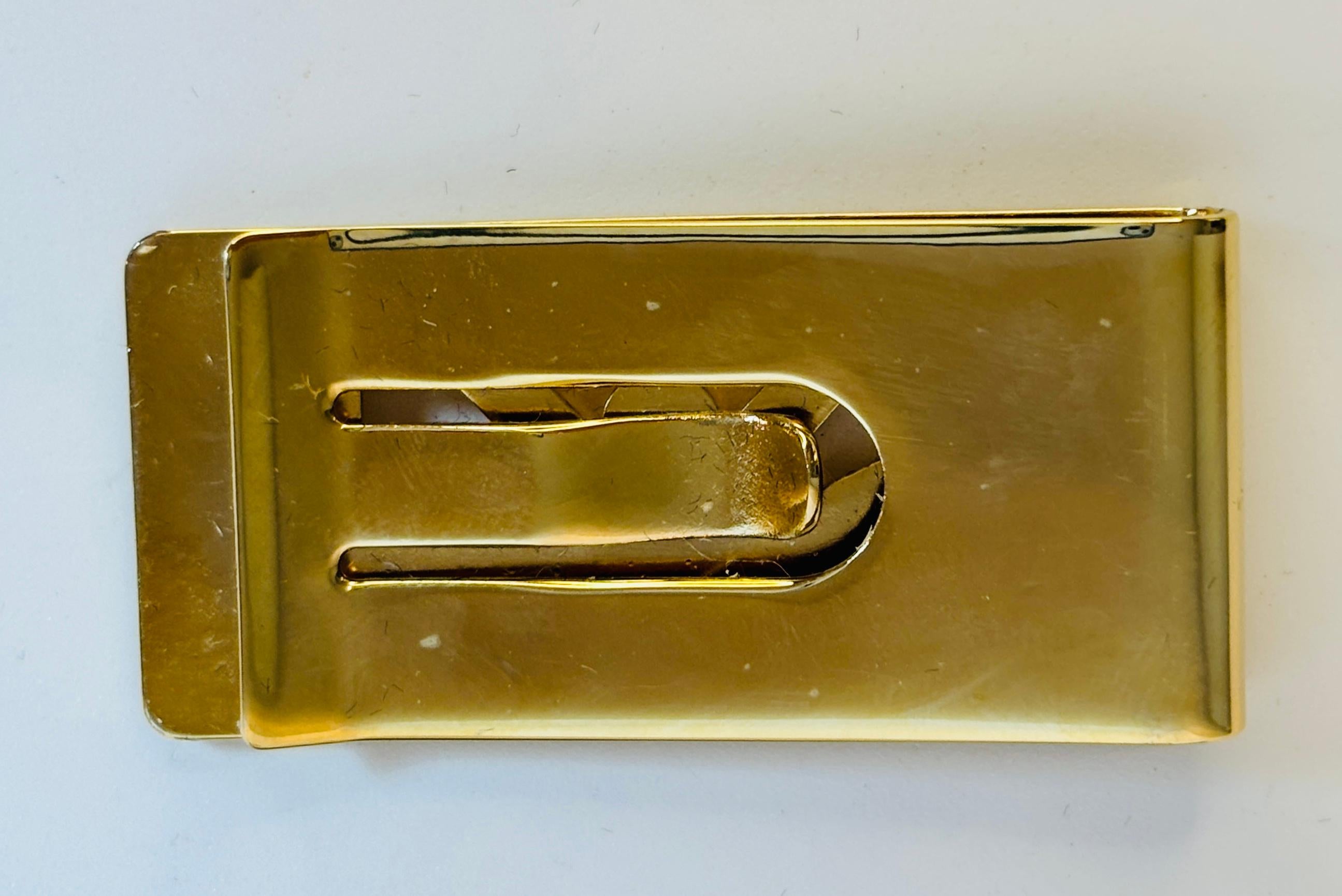 Pierre Cardin Golf Money Clip in Original Box Vintage from the 1980s en vente 2