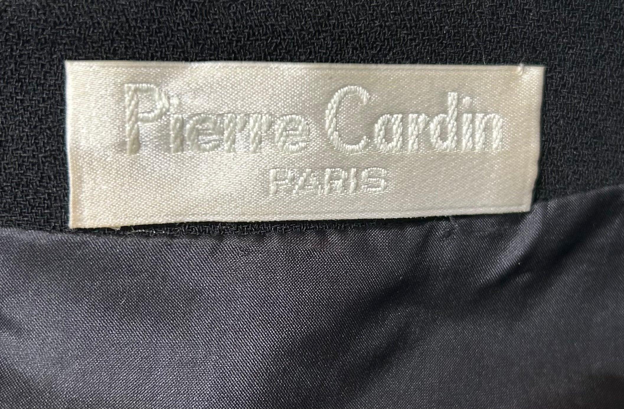 Pierre Cardin Haute Couture - Vestito a farfalla nero modulare, anni '80 In condizioni ottime in vendita a Los Angeles, CA