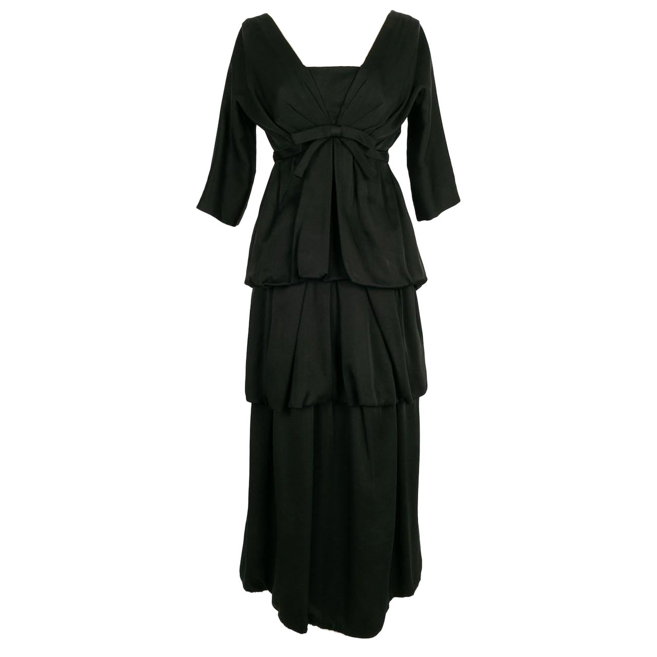 Robe longue haute couture Pierre Cardin, taille 36FR