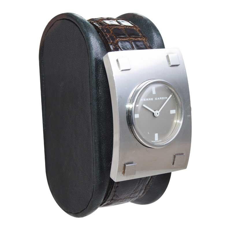 pierre cardin tank watch