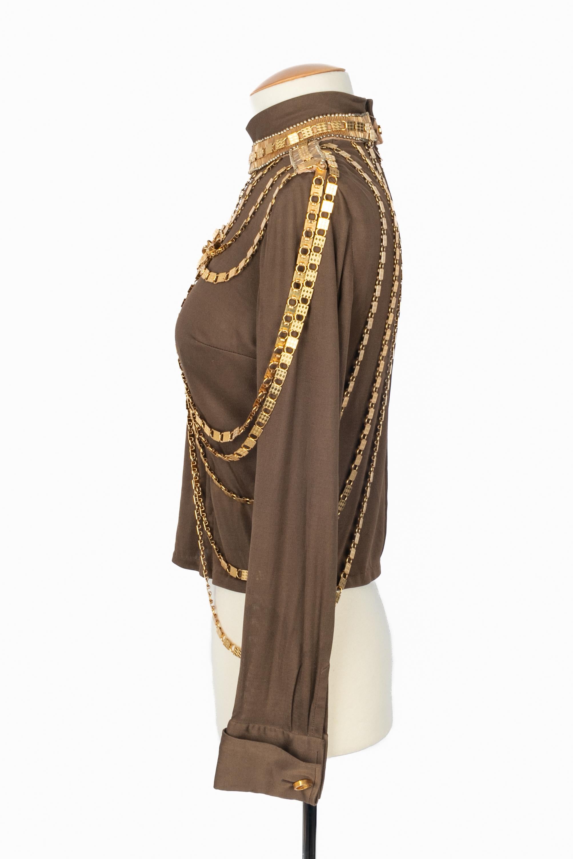 Top in jersey Pierre Cardin 1960-1970 in vendita 4