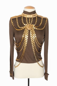 Vintage Pierre Cardin jersey top 1960-1970