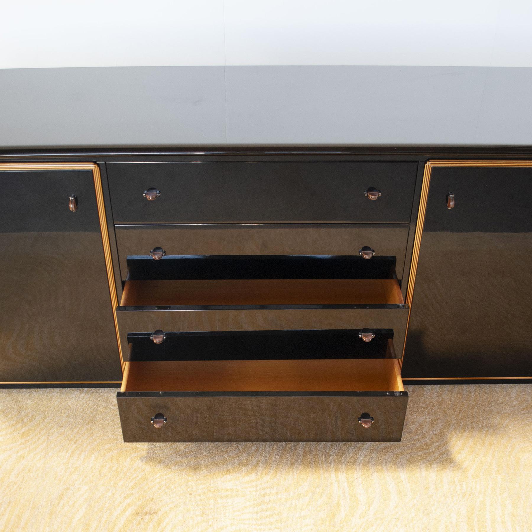 Pierre Cardin Lacquered Sideboard Mid Seventies For Sale 5