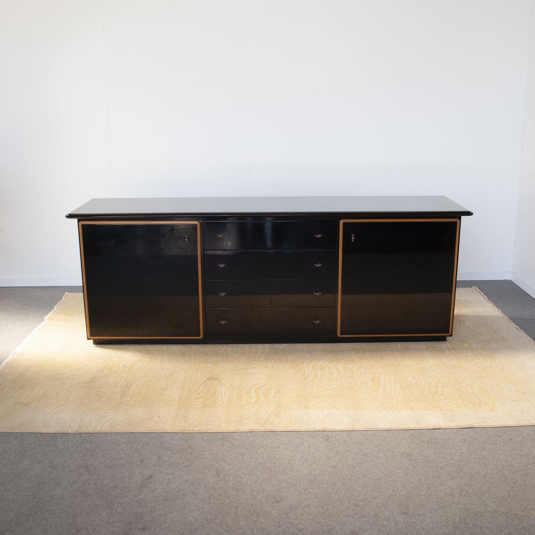 Pierre Cardin Lacquered Sideboard Mid Seventies For Sale 6