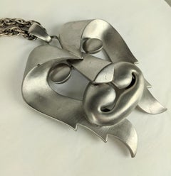 Pierre Cardin Lion Head Pendant Necklace