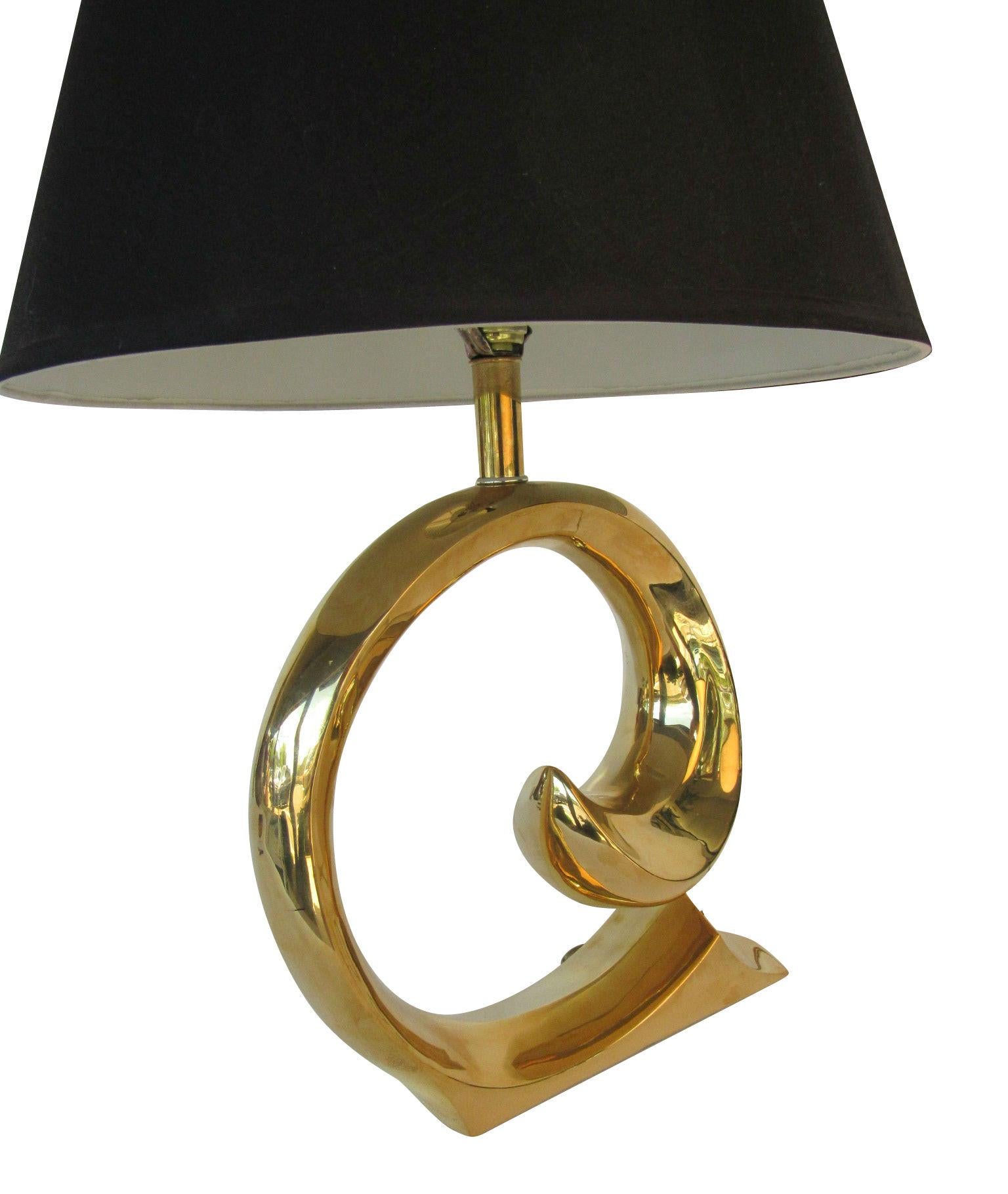 American Pierre Cardin Logo Lamp by Erwin Lambeth, 1970s