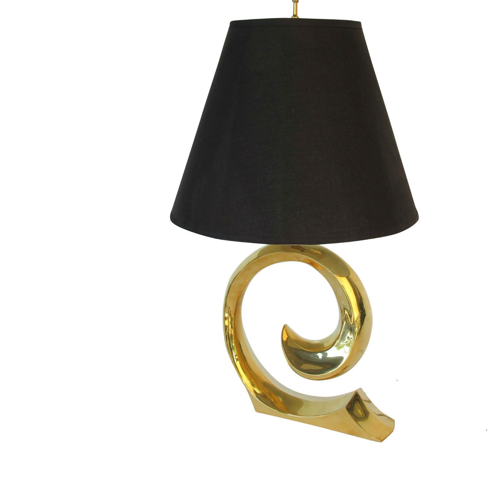 Pierre Cardin Logo Lamp by Erwin Lambeth, 1970s In Good Condition In Surprise, AZ