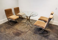 Pierre Cardin Midcentury Chrome Dining Set