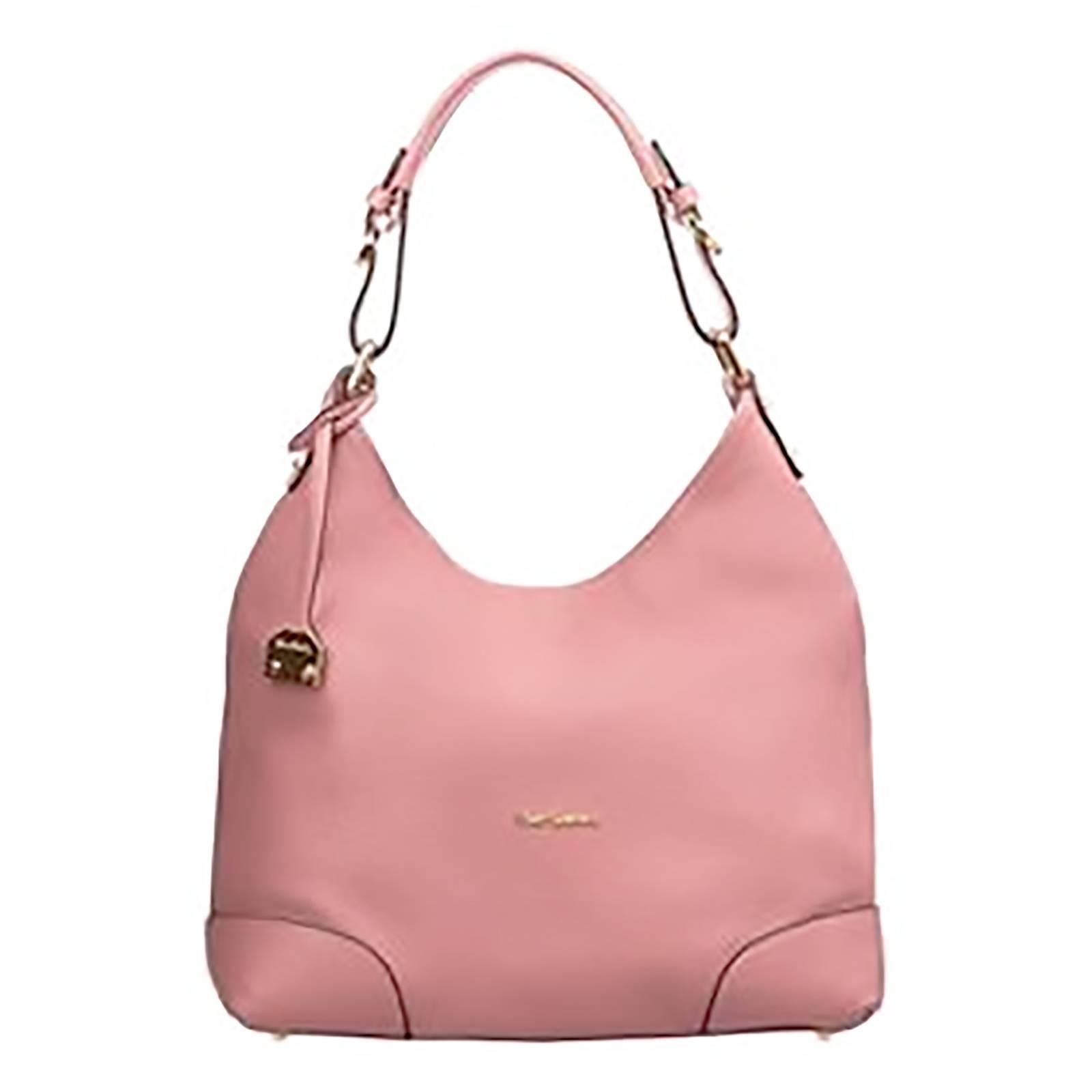 Pierre Cardin New rose pink leather hobo bag handbag