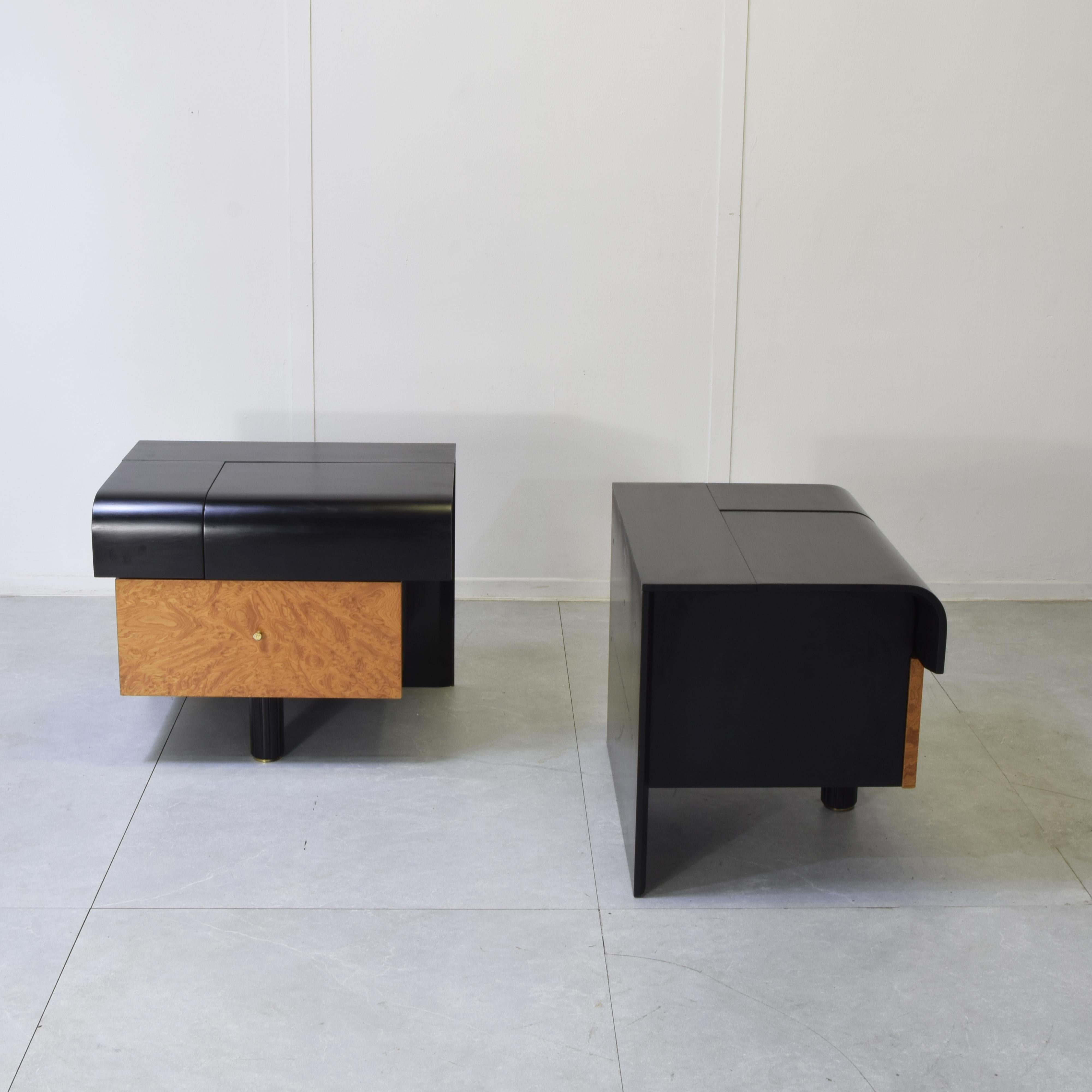 Mesitas de noche Pierre Cardin años 70. en venta 1