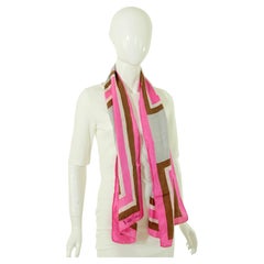 Pierre Cardin Paris Schal mit buntem abstraktem Druck