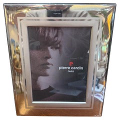 Vintage Pierre Cardin Paris Glass Photo Frame