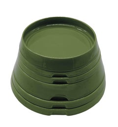 Pierre Cardin per Franco Pozzi Set di Piatti Impilabile "Cono", Italia 1970s