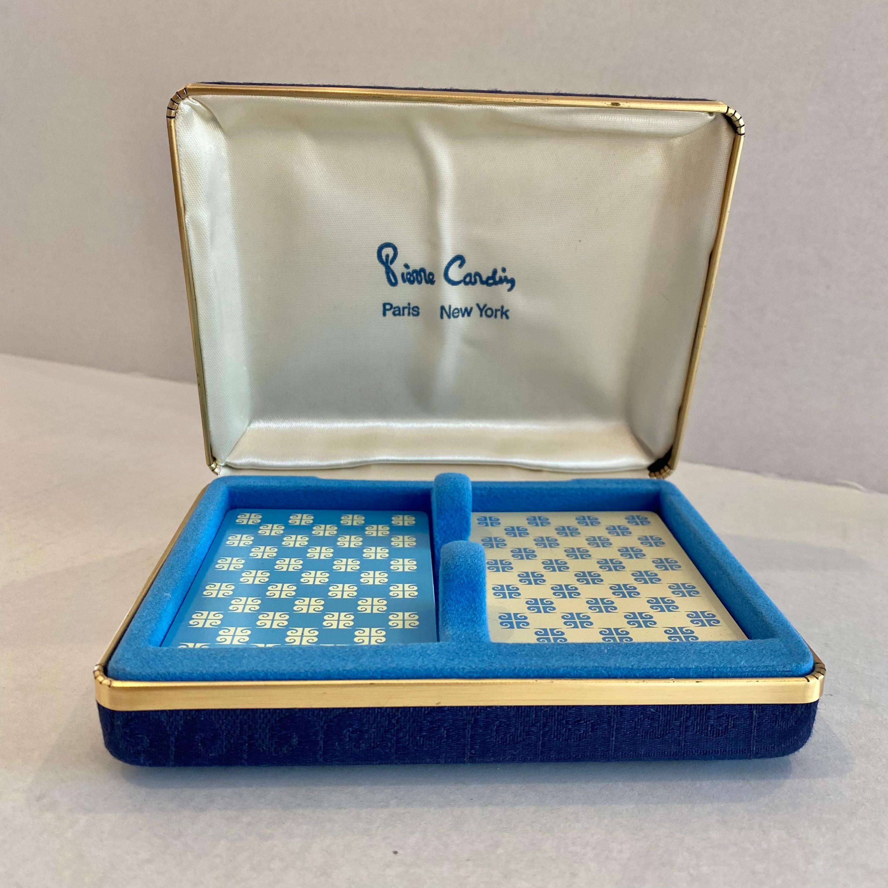 Pierre Cardin Playing Cards In Good Condition In Los Angeles, CA