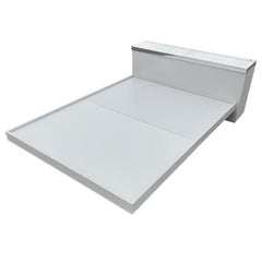 Pierre Cardin Queen Platform Bed and Headboard