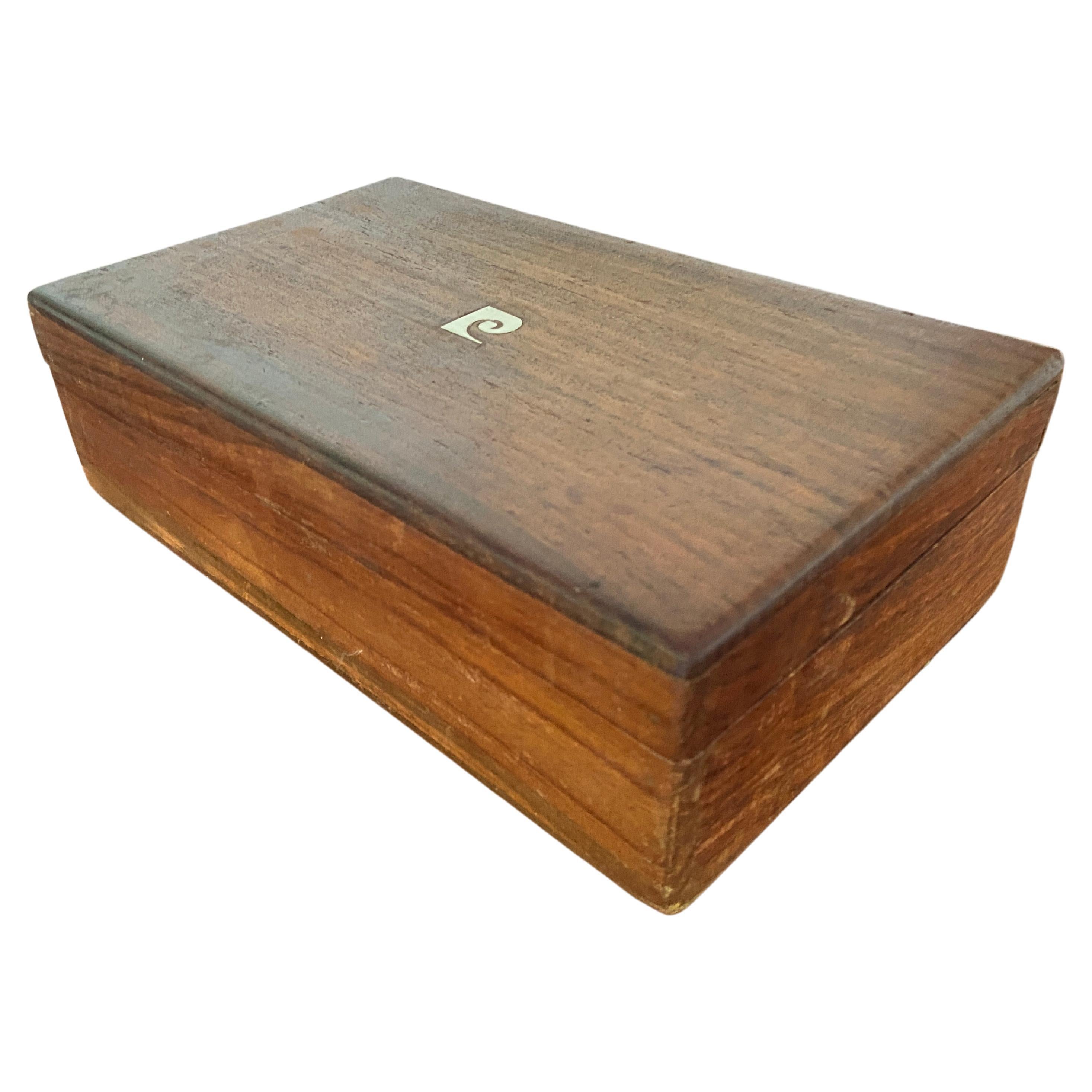 Pierre Cardin Rosewood Jewelry Box