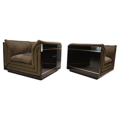Pierre Cardin set of 2 lounge chairs, 1970