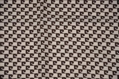 Pierre Cardin Unterschrift Brown & Creme Schal