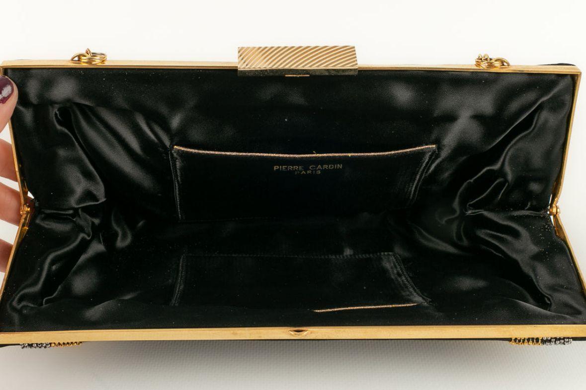 Pierre Cardin Silk Clutch Bag For Sale 3