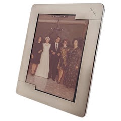 Pierre Cardin Silver-Plated Picture Frame, France, 1970s