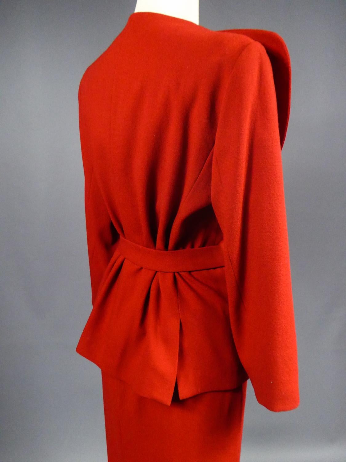A Pierre Cardin Skirt Suit - France Circa 1980 For Sale 7
