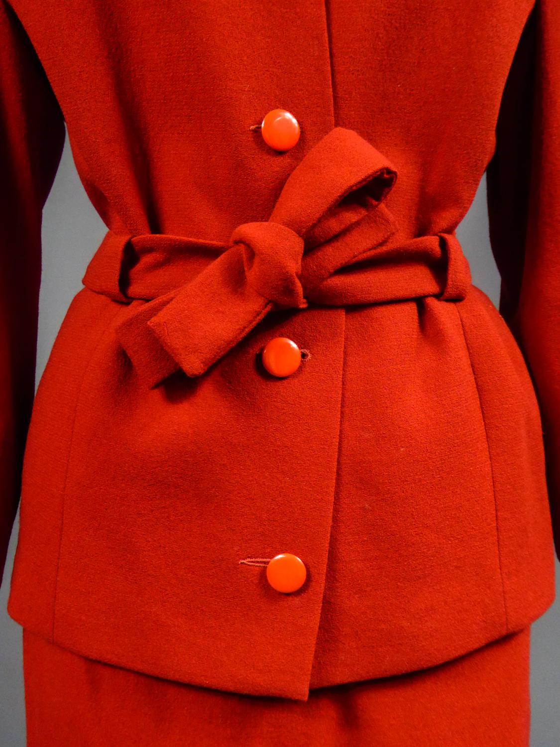 A Pierre Cardin Skirt Suit - France Circa 1980 For Sale 1