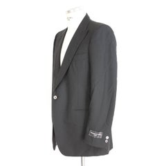 Pierre Cardin Smoking Jacket Vintage Piquet Black