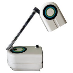 Pierre Cardin - Lampe à poser Space/Space en blanc, bleu, vert et noir