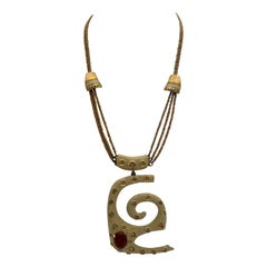 Pierre Cardin - Collier d'affirmation - tons or