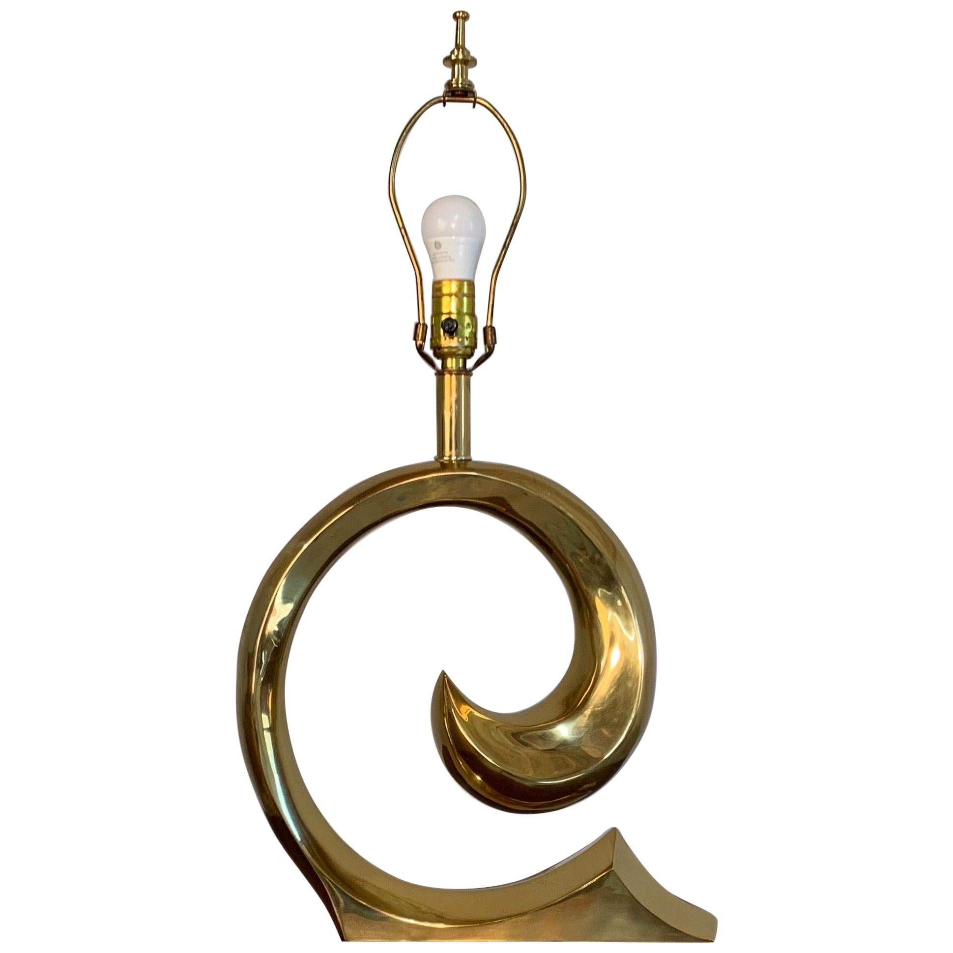 Pierre Cardin Swoosh Table Lamp