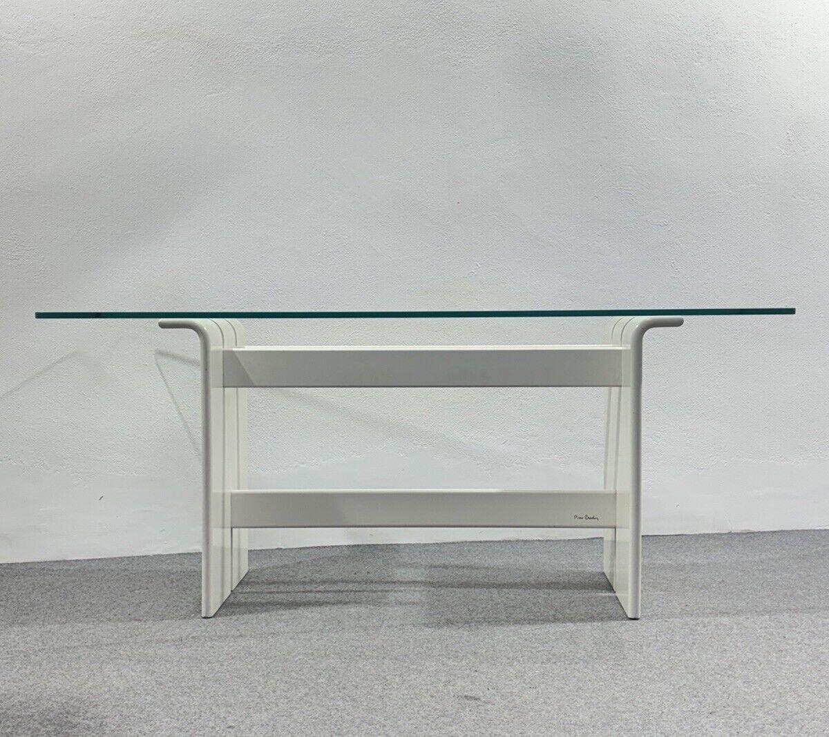 Pierre Cardin Tavolo Da Pranzo Design Postmoderne Modernariato 1970er Jahre (Kristall) im Angebot
