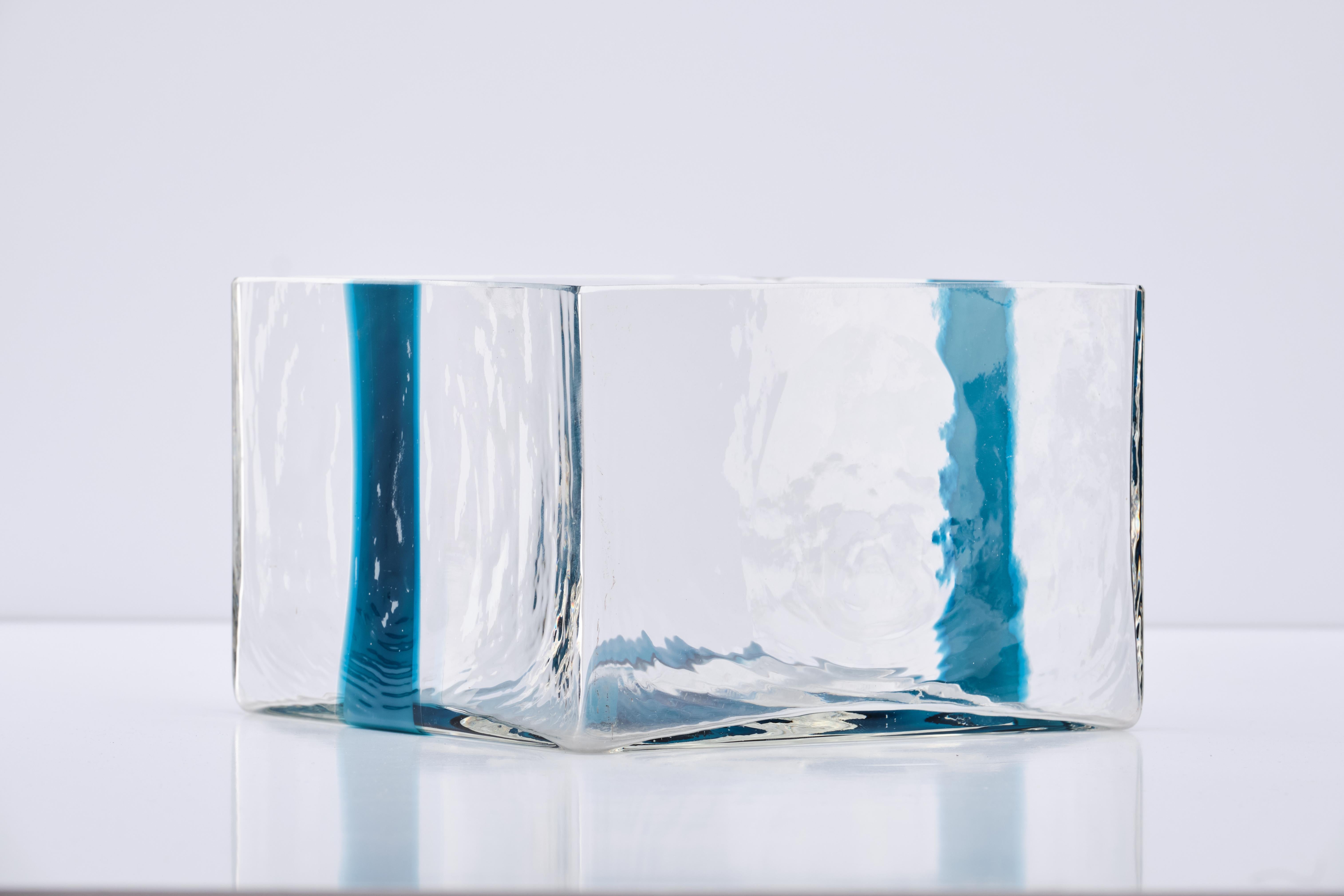 Pierre Cardin Vase for Venini - Murano glass - Italian design 1970s In Fair Condition For Sale In Milan, IT