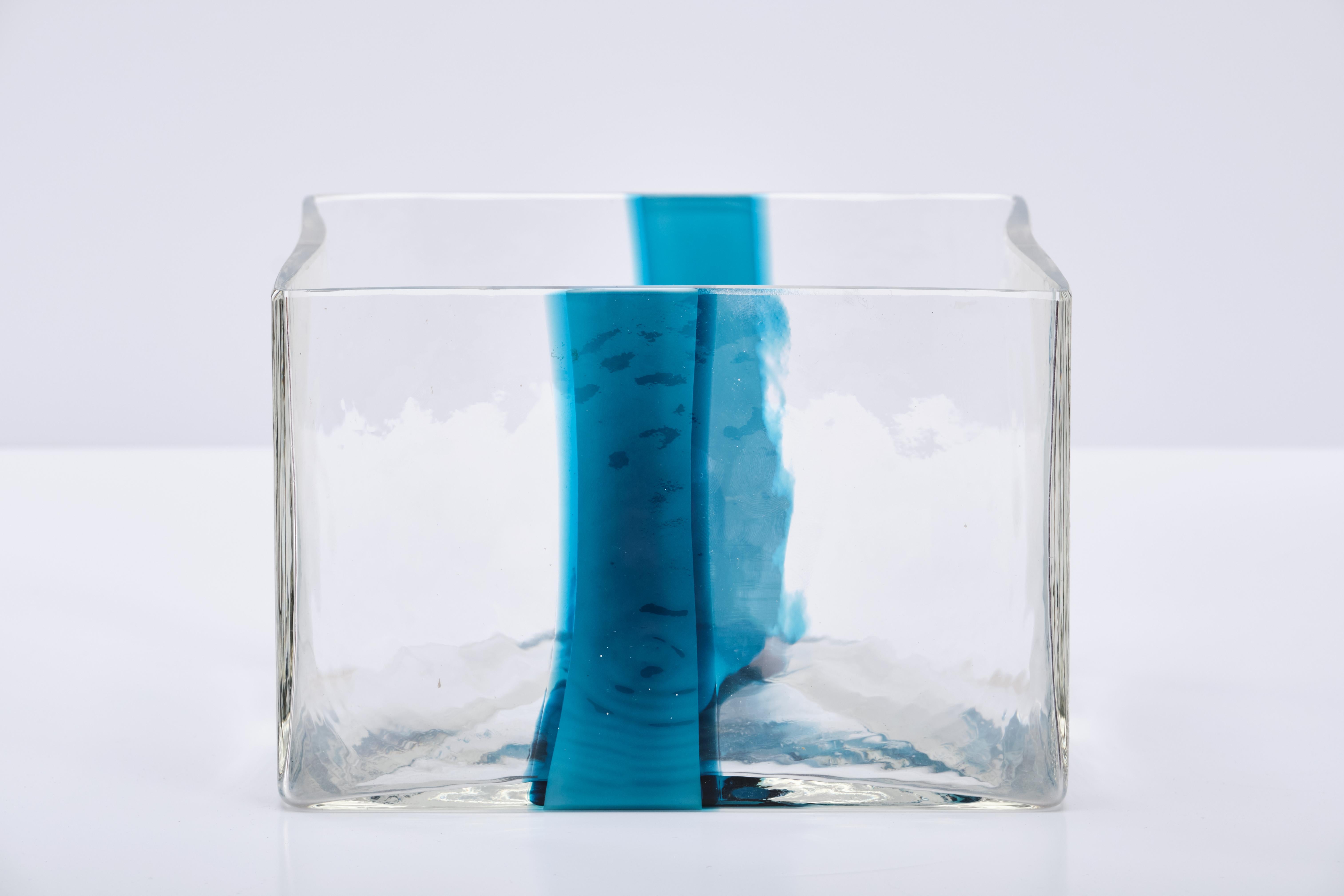 Pierre Cardin Vase for Venini - Murano glass - Italian design 1970s For Sale 2