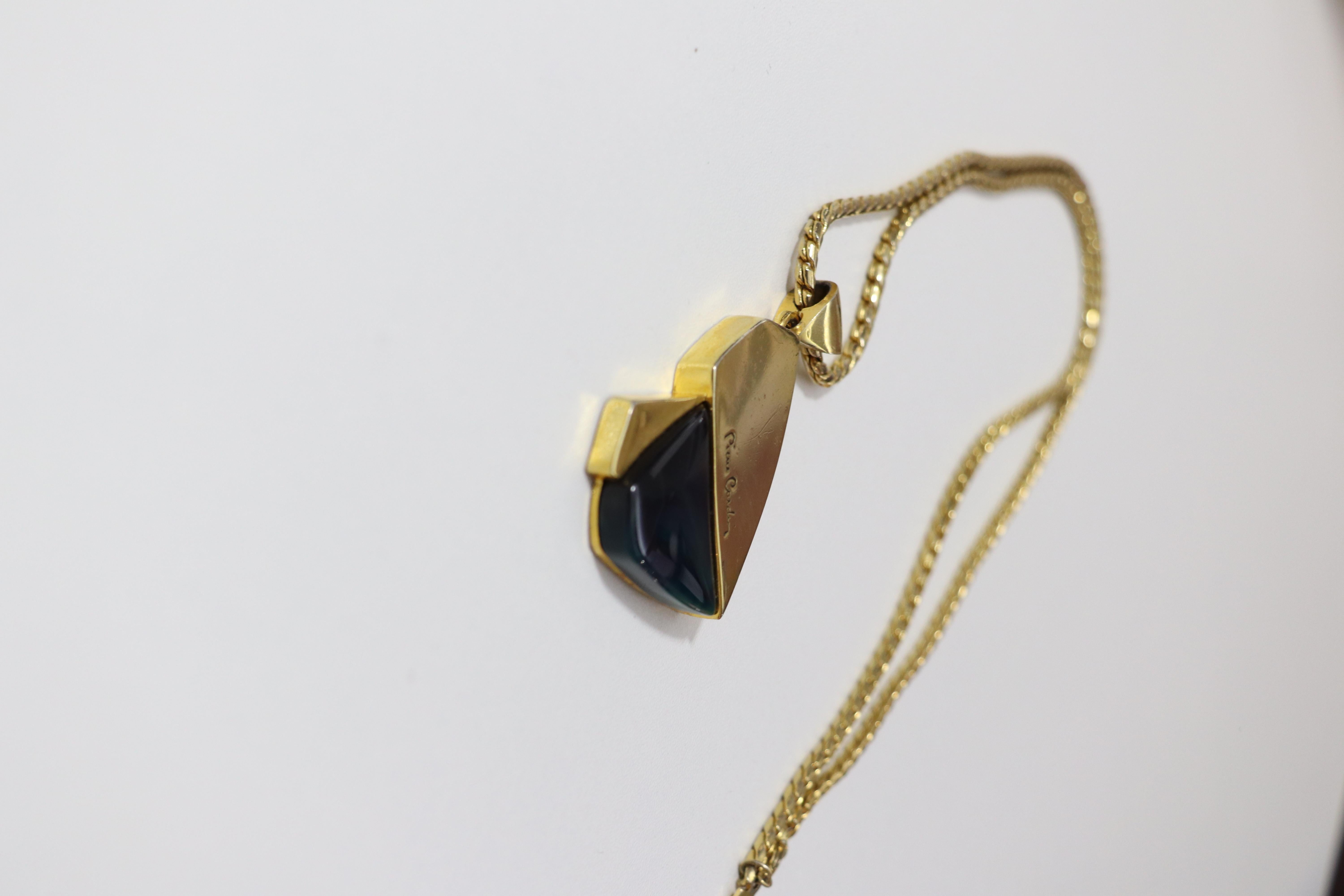 Pierre Cardin Vintage 1970's Modernist Necklace For Sale 6