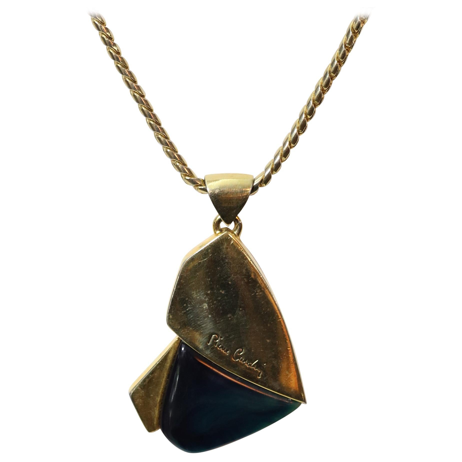 Pierre Cardin Vintage 1970's Modernist Necklace For Sale