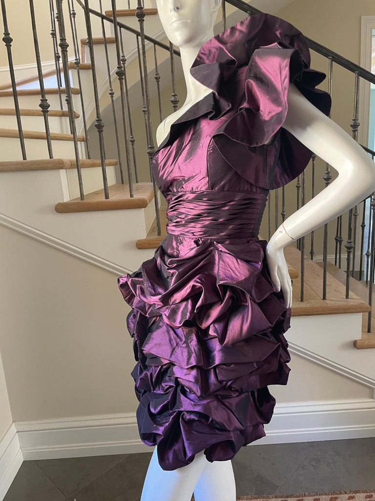 80s one shoulder dress sales