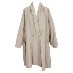 Pierre Cardin Vintage Beige Long Soft Coat