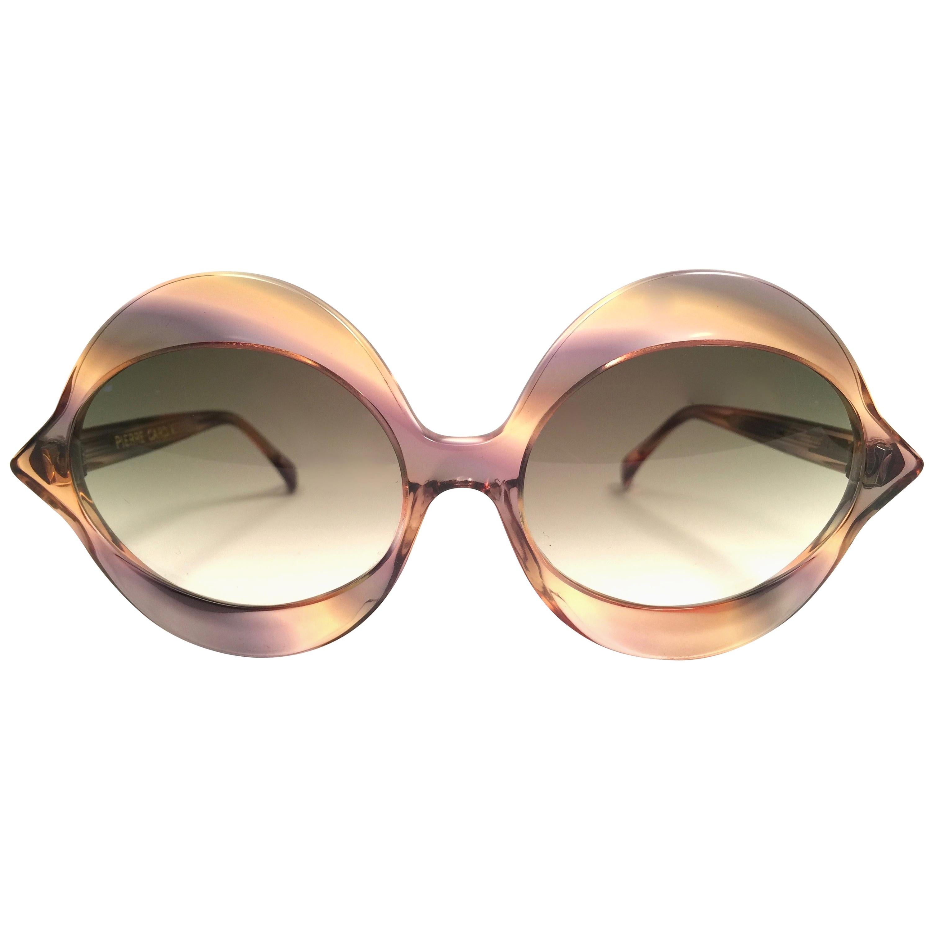 Pierre Cardin Vintage Kiss Mehrfarbige Medium C18 Sonnenbrille, 1960er Jahre  im Angebot