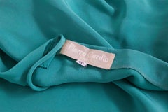 Pierre Cardin Vintage Teal Long Dress