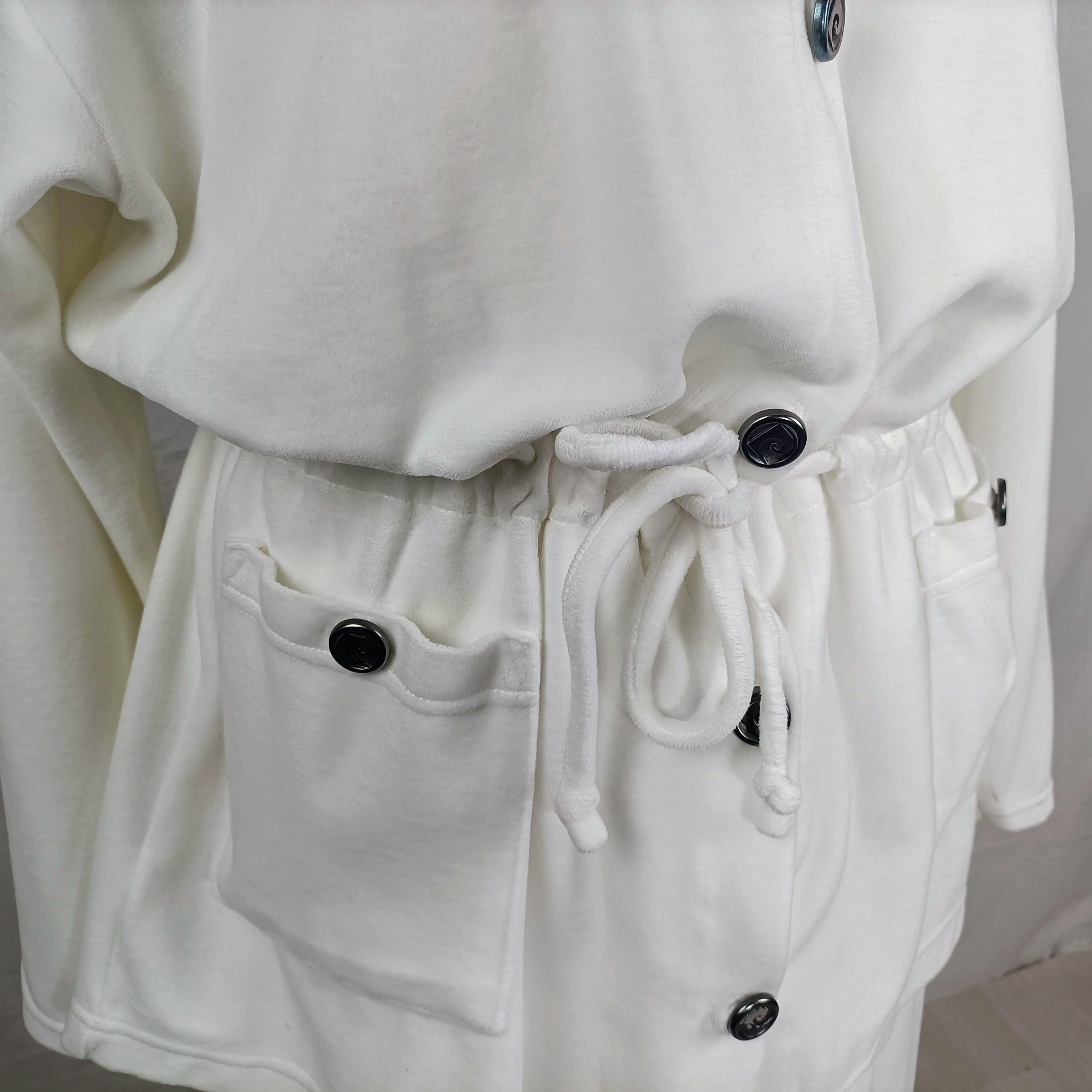 Pierre Cardin white jumpsuit vintage 70s/80s For Sale at 1stDibs