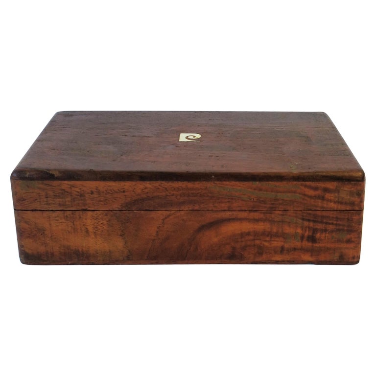 Pierre Cardin Wood Jewelry Box at 1stDibs