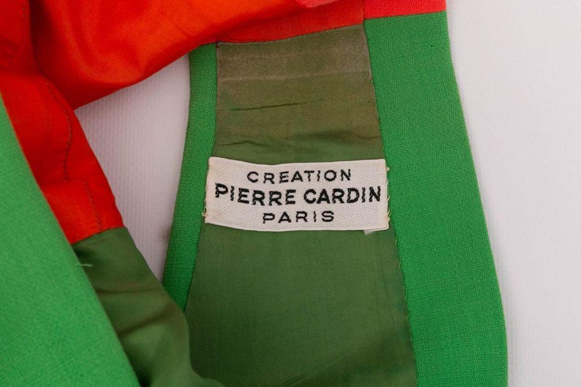 Pierre Cardin Wool Dress, Size 38FR For Sale 3