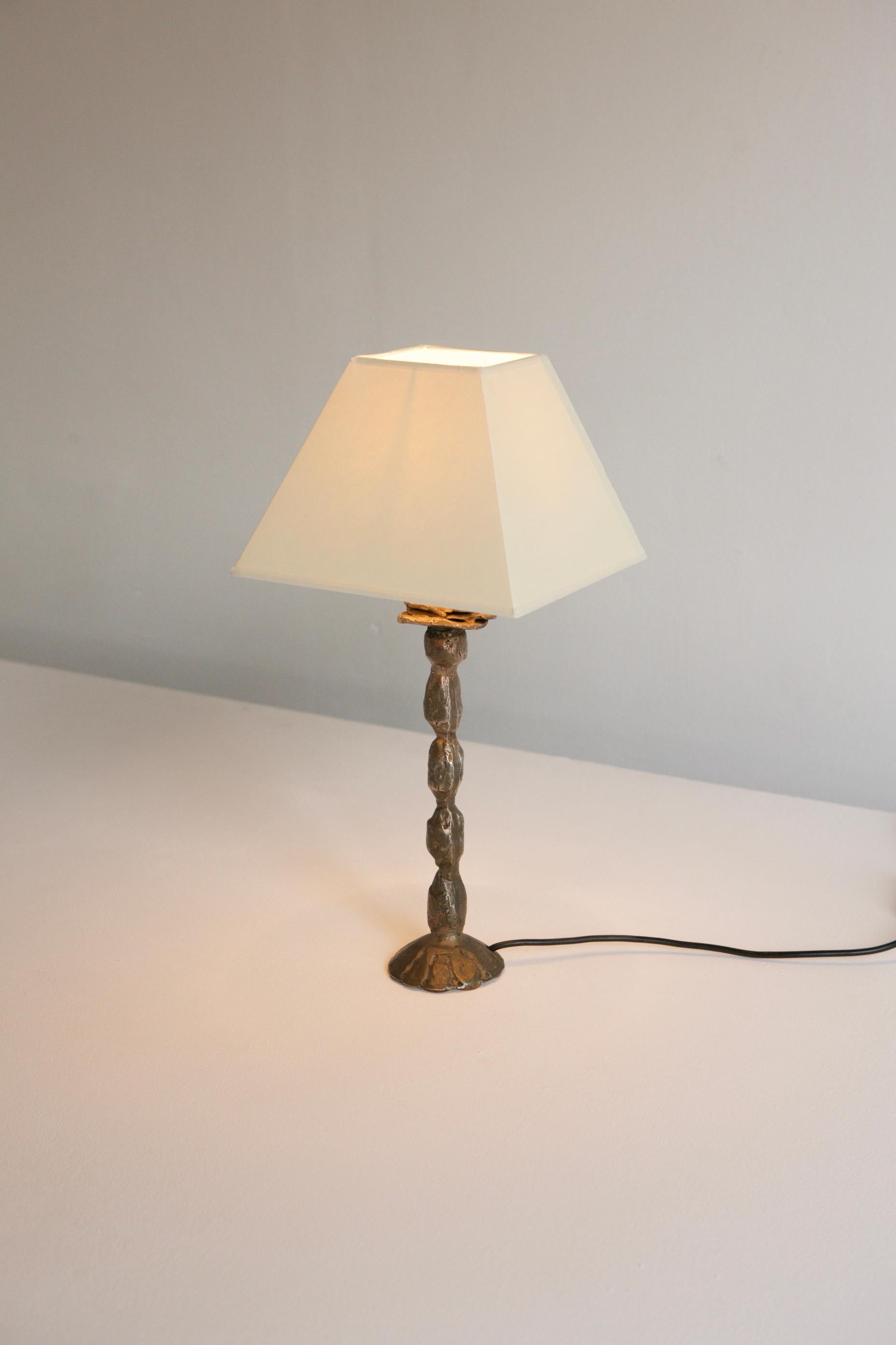 Pierre Casenove for Fondica Bronze Lamp 5