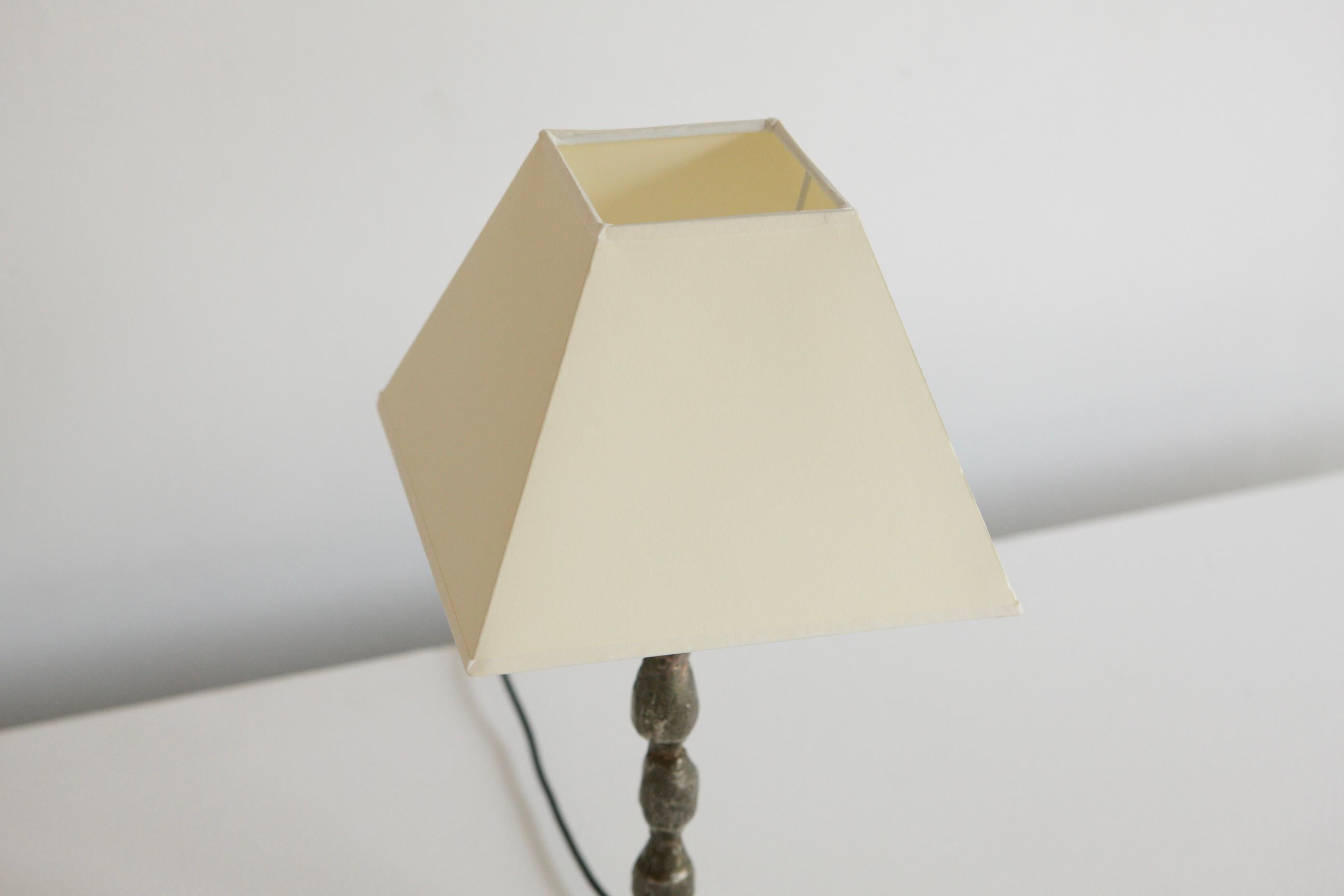 Pierre Casenove for Fondica Bronze Lamp In Good Condition In London, GB