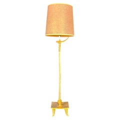 Pierre Casenove for Fondica - Gilt Bronze High Table Lamp - 1980s