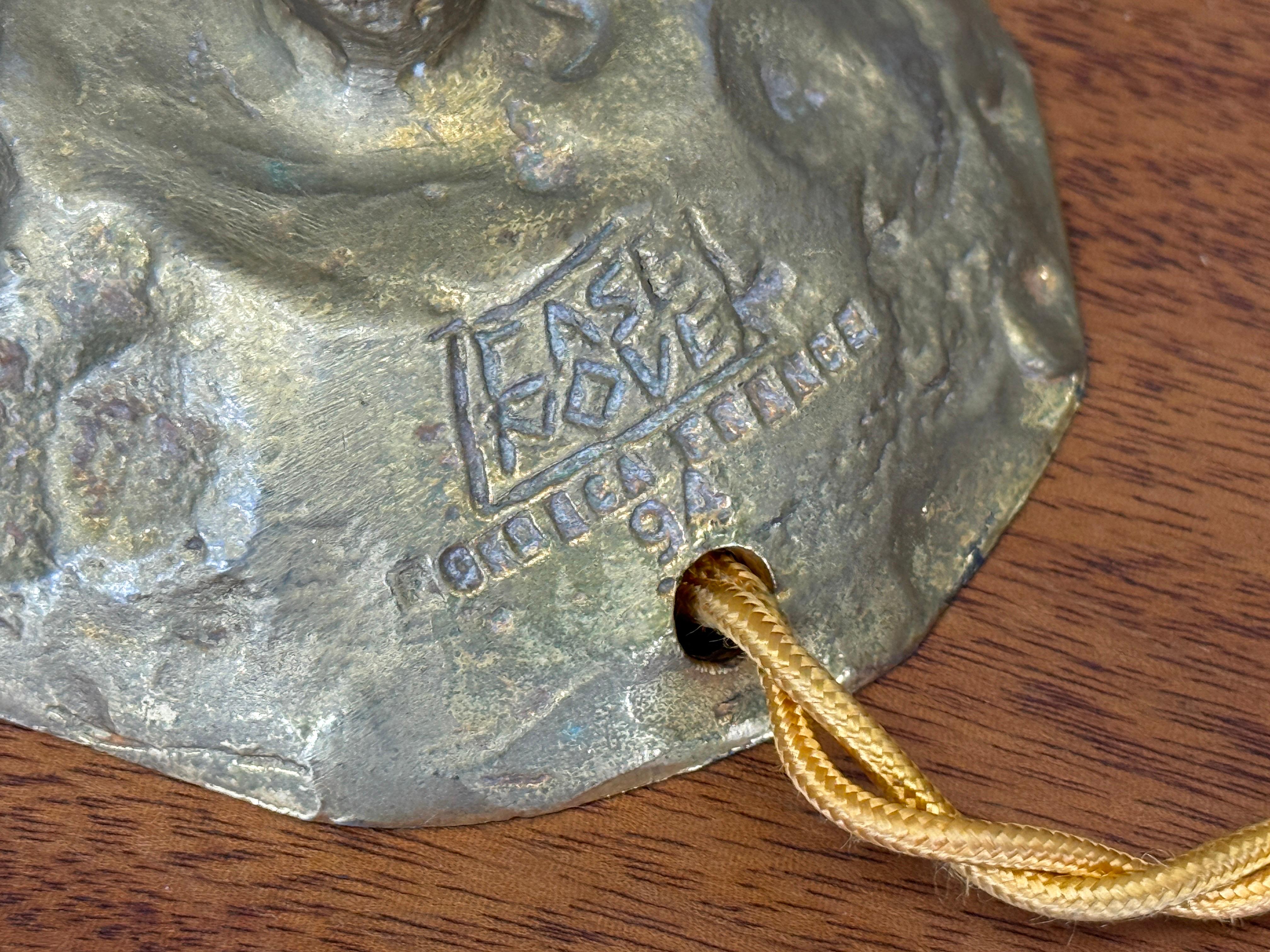 Pierre Casenove pour Fondica Lampe de table en bronze doré Bon état - En vente à Dallas, TX