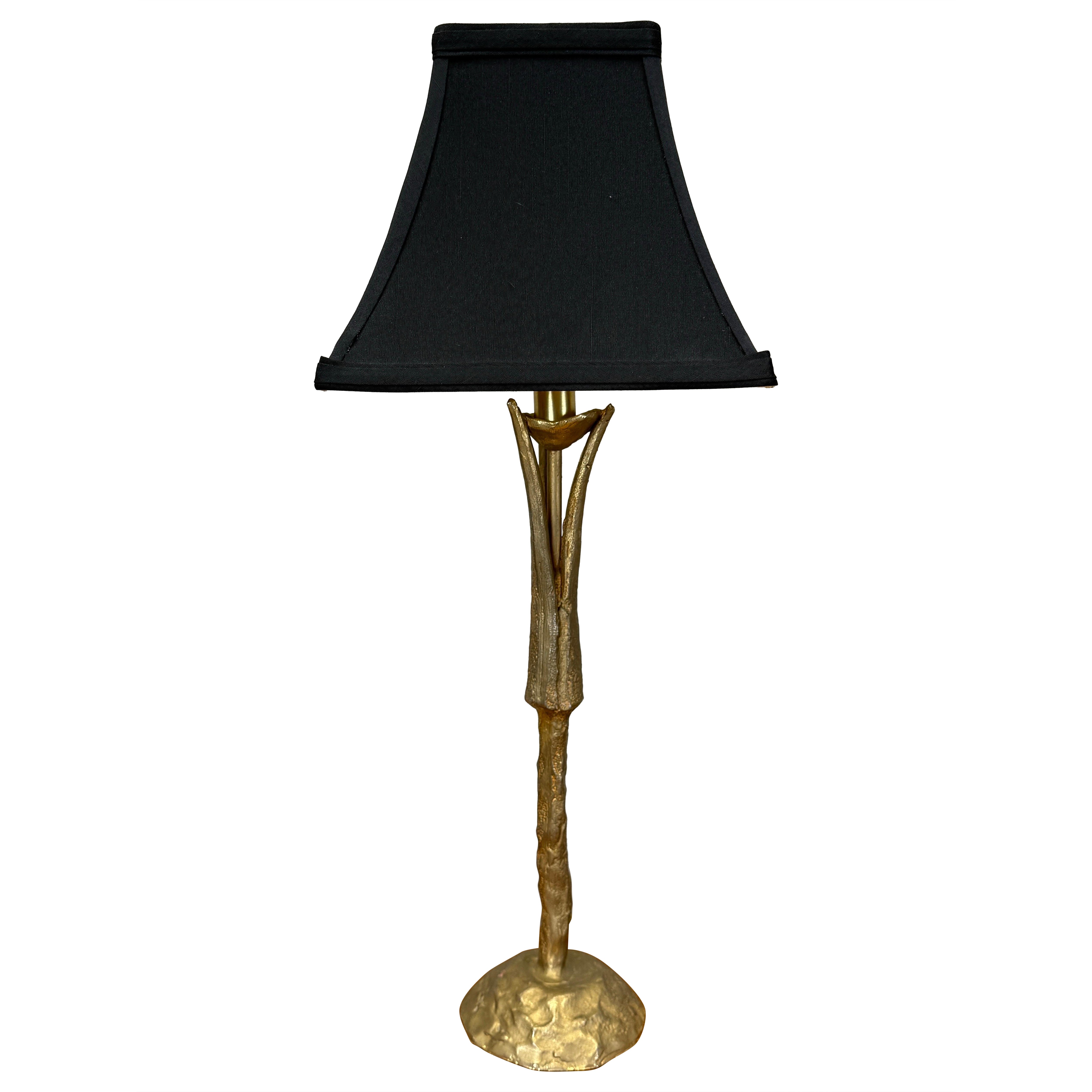 Pierre Casenove pour Fondica Lampe de table en bronze doré en vente