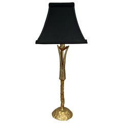 Pierre Casenove pour Fondica Lampe de table en bronze doré