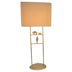 Used Pierre Casenove for Fondica Gilt Metal 1990 Table Lamp