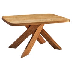 Pierre Chapo 'Aban' Dining Table in Solid Elm